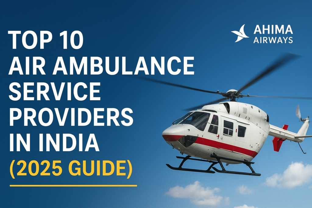 air ambulance services in india